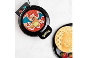 Uncanny Brands Pokémon Charizard Waffle Maker –Make Charizard Waffles at Home – Fun Kitchen Appliance – Non-Stick, Compact and Easy to Clean
