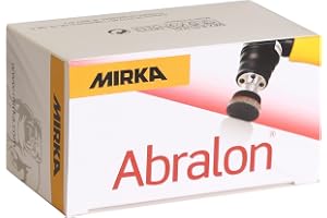Mirka Abralon sliprondell Ø 34 mm/med kardborreband/korn 1000/10/pack/för slipning och polering av lack, trä, plast