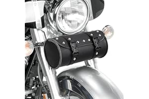 LIOOBO Universal Satteltasche wasserdichte Werkzeugtasche Befestigungsgurt Runde Aufbewahrungstasche Schwarz