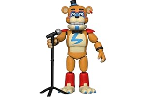 Funko Action Figure: Five Nights at Freddy's (FNAF) PizzaPlex-Glamrock Freddy Fazbear - Jouet à Collectionner - Idée de Cadeau