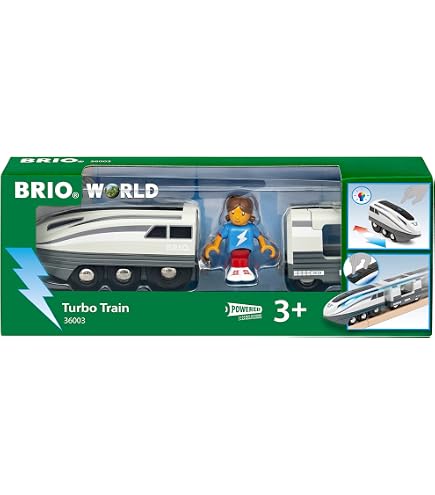 Train Locomotive TOPLIVING à Piles - Connexion Magnétique - Compatible Thomas & Brio - Jouet Enfant 3+