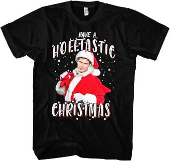 Hofftastic Christmas Manner Herren T Shirt Weihnachten Weihnachtsmann X Mas Kostum David Hasselhoff Santa Amazon De Fashion