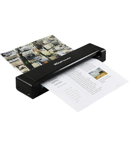 IRIScan Desk document camera scanner document : OCR 138 langues, éditeur PDF gratuit, scanner portable, IA aplatissement-numérisation auto- effacement doigts, Win Mac (A3 2x16MP