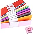 Crepe Paper, 10 Colors Packing Crepe Paper Rolls, 50X100CM Florist Crepe Paper for Crepe Paper Flowers Gift Wrapping Floral Artwork Malleable High Elasticity (10 Sheets)