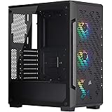 Corsair iCUE 220T RGB Airflow, Smart Case Gaming Mid-Tower ATX - con finestra in Vetro Temprato, Nero