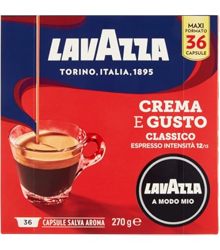 Lavazza A Modo Mio Espresso Delizioso Coffee Capsules - 2 Boxes of 36  Capsules [72 Capsules] : Amazon.com.be: Grocery