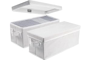 UENTIP Caja de Almacenamiento para CD: 33,5 x 15 x 13,5 cm, Capacidad para 30 CD en Estuches completos, 60 CD en Fundas Delgadas y 165 CD en Caja de CD, Color Negro