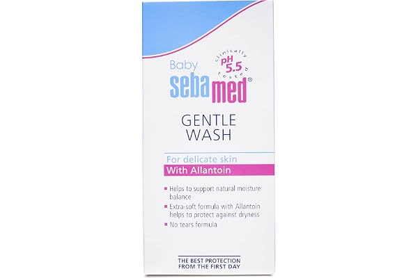 Baby Sebamed Gentle Wash pH 5.5 Baby Body Wash Soap Free Tear Free 200ml