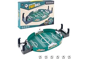 Jeu de Baby-Foot Interactif, Mini-Jeu de Baby-Foot, Tables de Baby-Foot avec 6 Balles, Jeux de société interactifs Parent-Enfant