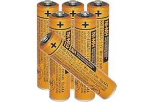 JAPUSOON AAA Piles Rechargeables Phone 830 mAh (Lot de 6) pour Panasonic, HHR-83AAABU 1,2 V Ni-MH Batteries Rechargeables pour Gigaset téléphone sans Fil