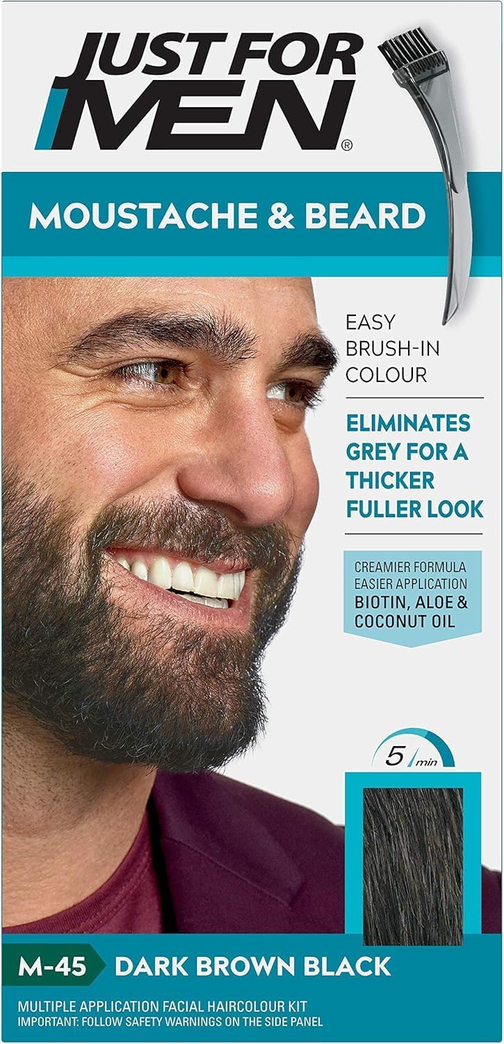 Faut-il Acheter le Just for men Moustache Beard Dark Brown Dye E (Sélection) ? Notre Avis