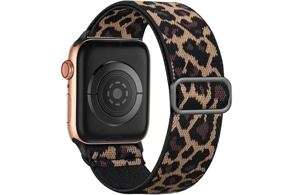 Maledan Solo Loop nylonrem kompatibel med Apple Watch-remmar 40 mm 41 mm 38 mm 42 mm 44 mm 45 mm 46 mm 49 mm kvinnor män – stretchigt elastiskt sportband för iWatch serie 11 10 9 8 7 6 5 4 3 2 1 SE