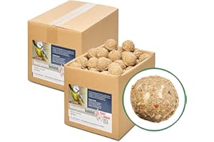 Paul´s Mühle Ganzjahresknödel mit Insekten und Trockenfrüchten, ohne Netz ohne Folie, 200 Stück