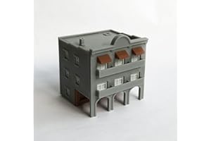 Outland Models Train Layout City Classic 3 étages Arcade Building Z Échelle 1:220