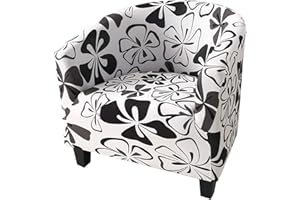 ‎HOTNIU HOTNIU Sesselhusse Stretch, Sesselschoner Sesselüberwurf Cocktailsessel Hussen, Sofaüberwurf Couch Überwurf Sesselbezug Sesselüberwurf elastisch Sessel Überzug, Muster HD