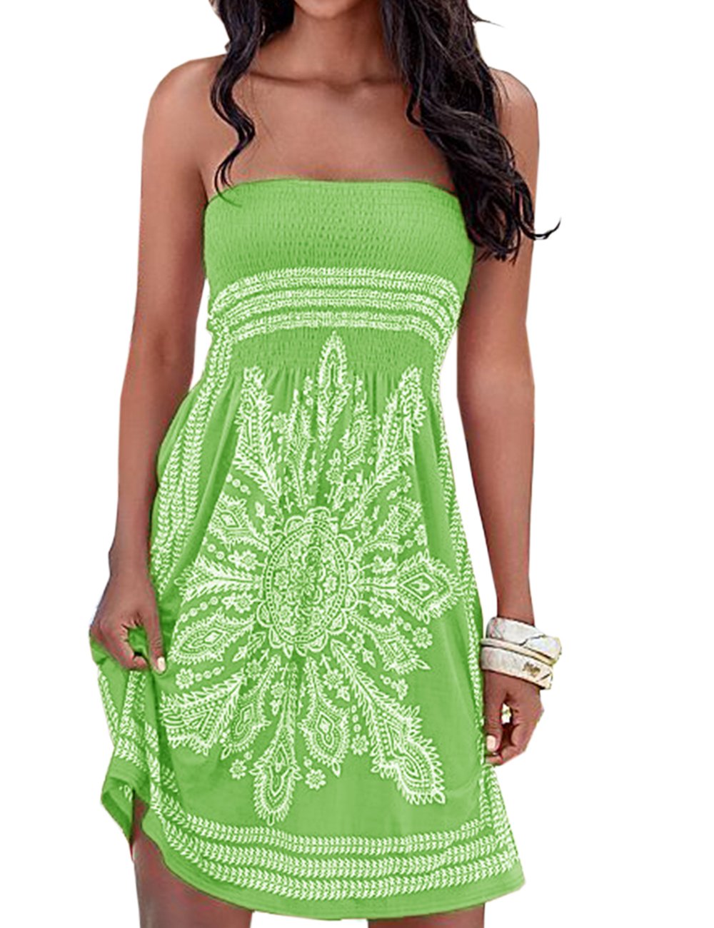 casual strapless dresses