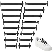Lot De 8 Couvre-lacets Noirs Pour Chaussures De Football Enfants - Anti-défaçants, Facile à Mettre