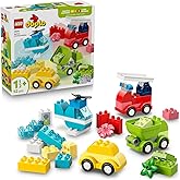 LEGO DUPLO İlk Yaratıcı Ara&ccedil;lar 10474-1.5 Yaş ve &Uuml;zeri Kız ve Erkek &Ccedil;ocuklar i&ccedil;in Fig&uuml;r İ&ccedil;eren Eğitici Yaratıcı Oyuncak Yapım