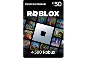 Roblox-Geschenkgutschein |4,500 Robux Guthaben | inklusive exklusivem virtuellem Item| Digital Code für Smartphones, Computer, Tablets, Xbox One, Xbox Series X|S, Oculus Rift et HTC Vive)