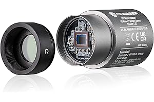 Bresser Fotocamera HD Luna & Pianeta & Guider 1.25" – Telecamera astrofoto a colori & guida per telescopio di ritrovamento, sensore Sony IMX225
