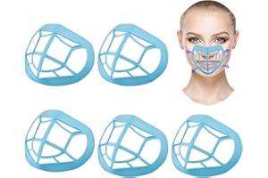 TOYMIS Soporte 3D de 5 Piezas, Marco de Soporte de Silicona Interior (Azul)