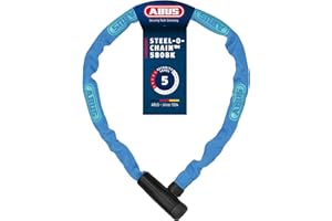 ‎ABUS ABUS Kettenschloss Steel-O-Chain 5805K – Fahrradschloss aus Stahl – ABUS-Sicherheitslevel 5