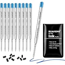 MONTBLANC - RICARICA PENNA A SFERA COLORE BLU - TAGLIA FINE