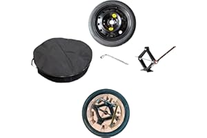 D'ANGELO 1988 Kit rueda de repuesto de 17" compatible con SEAT IBIZA, ARONA, compatible con VW POLO, para @UDI A1, compatible con MG ZS Gasolina 2020>