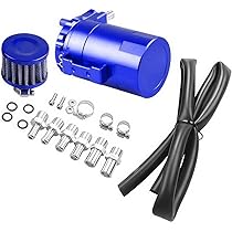 Bangminda Ölauffangbehälter 300ml - Aluminium Mit Luftfilter Für Motor