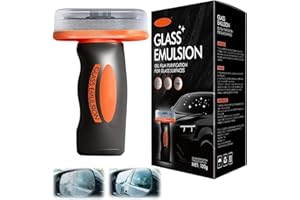 XUDUOO Hand-Held Glass Emulsion Cleaner, Car Window Cleaner, Glass Film Cleaning Brush, Oil Film Remover for Car, Windows, Mirrors, and Glass Surfaces, Easy-to-Use