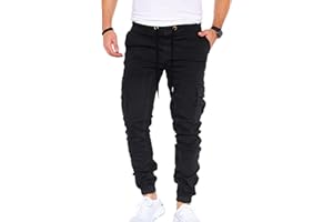 Styleko Cargohose Herren Cargohose aus Baumwolle Outdoorhose männer verwaschen Cargohose Chino Hose Sporthose Freizeithose Jogging treckking Casual Hose |6 Taschen 8001