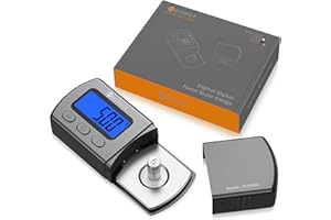 Neoteck Digital Skivspelare Stylus Force Gauge Skala 0,01 g Blå Bakgrundsbelyst LCD för Tonearm Audio Laser