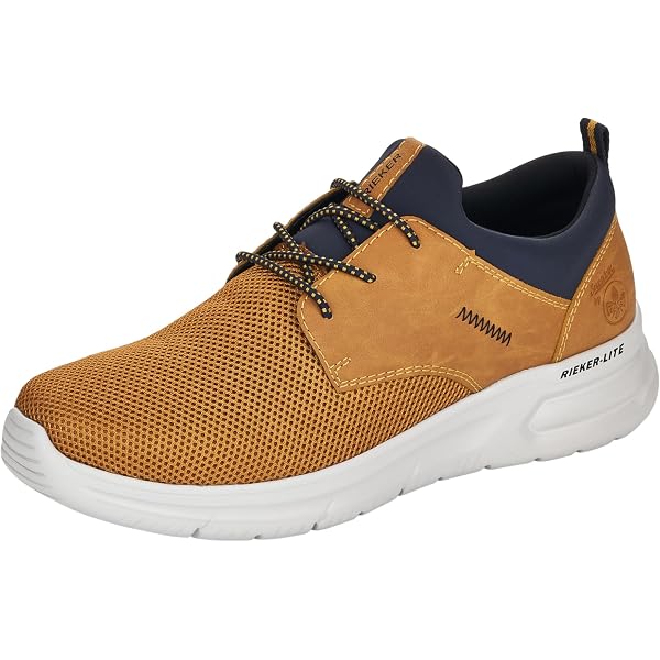 Sneakers Rieker B6658-14 Granatowy