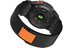 OSINAGA Cinturino per Fenix 8 51mm/Fenix 7X Pro, 26mm Sportivo QuickFit Nylon Cinturino per Fenix 7X/Fenix 6X/Fenix 6X Pro/Fenix 5X/Fenix 5X Plus/Fenix 7X Solar/Fenix 3/Fenix 3 HR/3 Sapphire/7X Sapphire