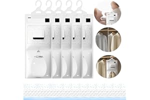 TFSZE 5 sztuk torba osuszacza, wisząca torba osuszająca, torba osuszająca do szafy, nadaje się do szafek, sypialni, kuchni, łazienki, szafki/samochodu