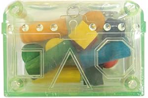 HAPPYPET Wooden Treasure Hunt Bird Toy Durable Chewable Natural Safe Interactive Colourful Hanging Cage Accessories for Parrots Cockatiel Parakeets