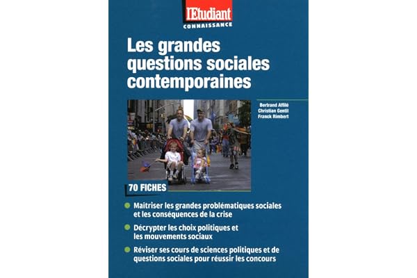 Les grandes questions sociales contemporaines