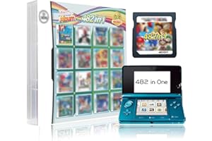 SP LLC. DS Game, 482 in 1 Game Cartridge Multicart, Game Pack Card Super Combo for DS DSL DSi 3DS 2DS XL/LL