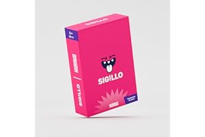 HILARUS SIGILLO - Giochi da Tavolo Adulti Hot Alcolici di Carte per Bere ideale per serate tra amici - Idee Regalo per Lei e Lui, per Natale, Amica, Amiche - Regali Simpatici e Divertenti