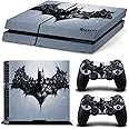 eWINNER Vinyl Skins Games Console Decals & Controller Stickers Skin compatible with Sony PS4 Console (not PS4 Slim/not PS4 Pro/Not PS5) & Dualshock Controller (Batman)