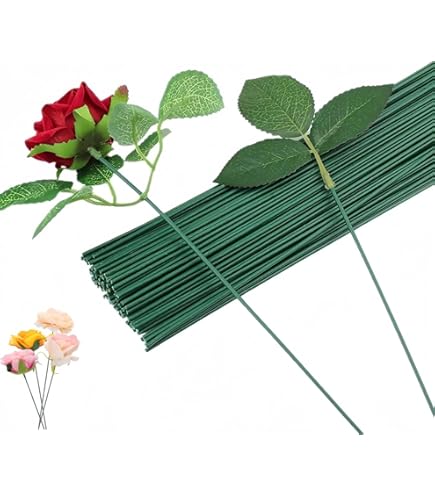 50 stks/partij 26 # 0,45 mm bloemenstieldraad bloemstukken en doe-het-zelf groene bloemendraad voor bloemist bloemstuk 14 inch 15 50 stks/partij 26 # 0,45 mm bloemenstieldraad bloemstukken en doe-het-zelf groene bloemendraad voor bloemist bloemstuk 14 inch 15