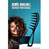 Transformacion Geniş Dişli Stil Tarağı Karbon Solingen, 721103