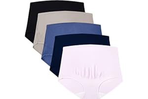 Mama Cotton Women's Over The Bump Maternity Knickers High Waist Full Coverage Pregnancy Underwear Multi-Pack (S-4XL)