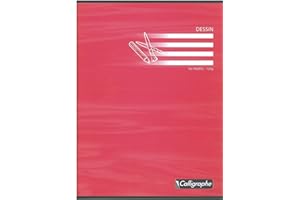 CALLIGRAPHE Clairefontaine 7555 C 24 x 32 cm, 120 g Papel normal libro de dibujo con 48 hojas