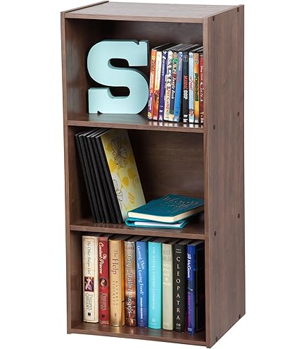 Scaffale Angolare Iris Ohyama - In Legno, 2 Livelli, Marrone, Per Soggiorno O Ufficio, 40 Cm - Foto 11