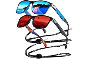 yoofun Polarized Sunglasses for Men Cycling Driving Fishing 100% UV Protection