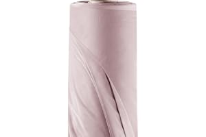 Filumi Velvet Fabric 118Inch (300cm) Wide Light Pink 2m Length by The metre for Sewing for Dressmaking Material for Curtains Blinds Garments Cushions Upholstery Furniture Covers
