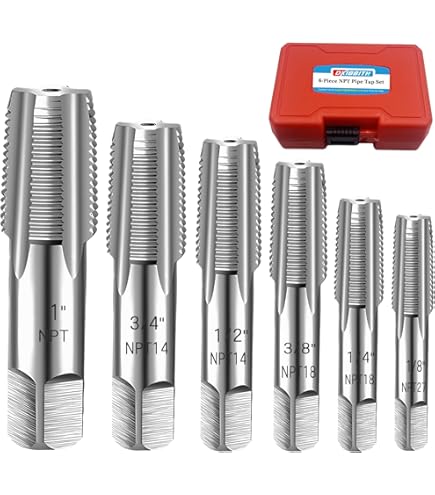 K Filettatore Integrato per Tubi Interni ed Esterni 1/2'' 3/4'' 1 K Filettatore Integrato per Tubi Interni ed Esterni 1/2'' 3/4'' 1