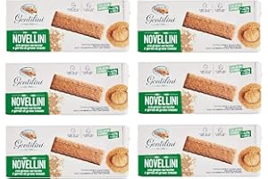 Zeus Party Biscotti Novellini con Grano Saraceno di Gentilini 6 Confezioni da 250g