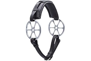 STÜBBEN STEELTEC St?bben STEELtec Gebisslose Z?umung 2194 Sonnenrad/Flower Ring (Warmblut, schwarz)